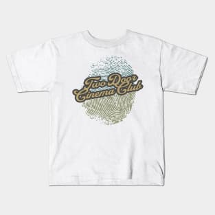 Two Door Cinema Club Fingerprint Kids T-Shirt